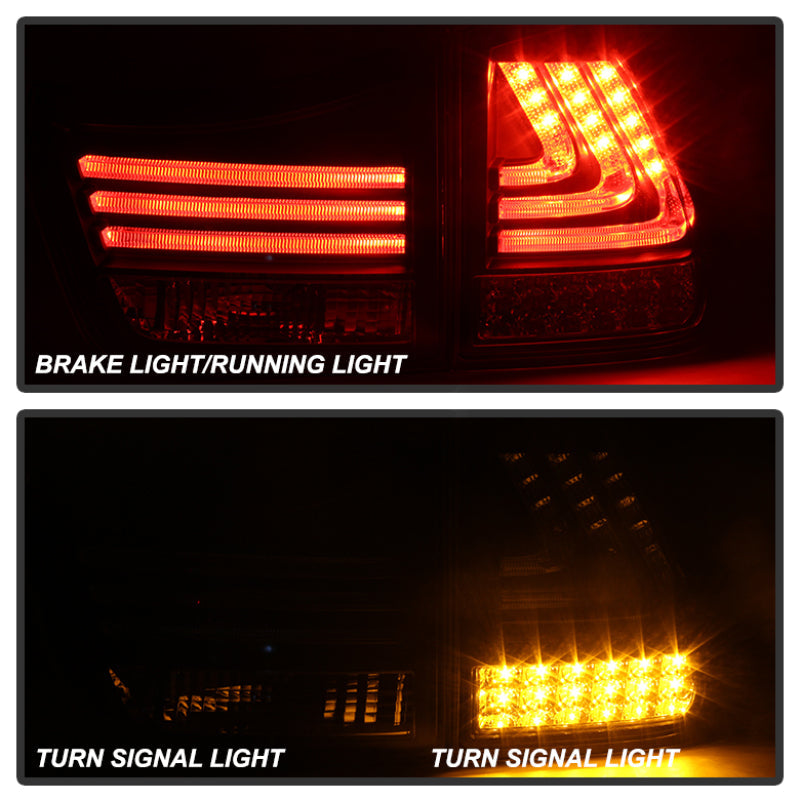 Spyder Lexus RX330/RX350 04-09 LED Tail Lights Black ALT-YD-LRX04-LED-BK 5080837