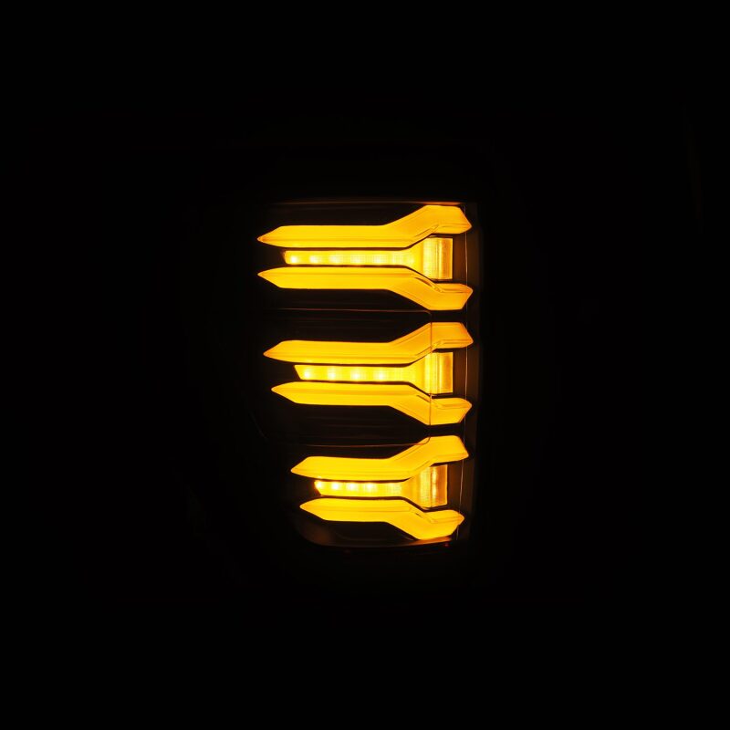 AlphaRex 21-22 Ford F-150 LUXX LED Tailights Black/Red 653030 *Discontinued
