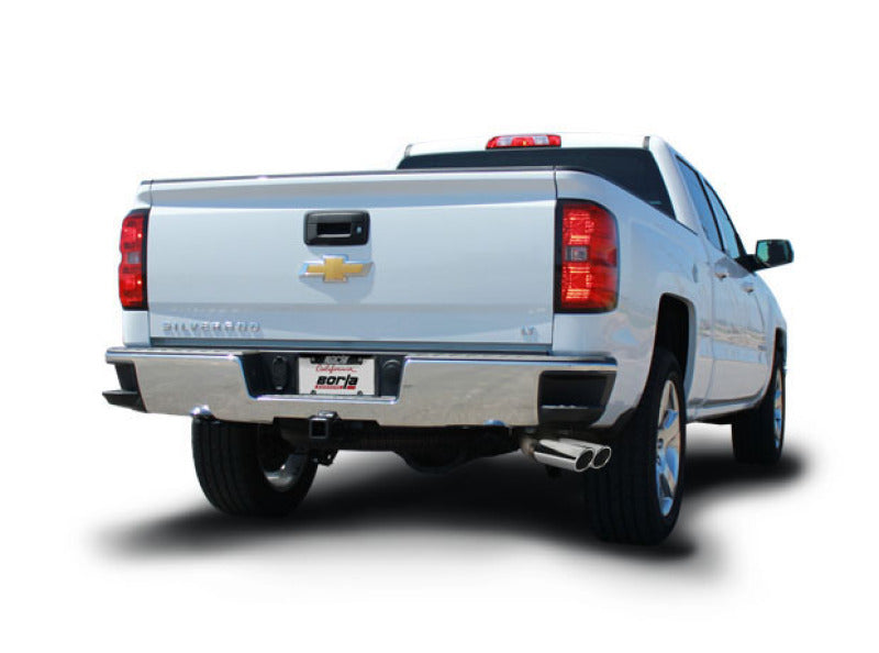 Borla 14-18 Silv/Sierra C/B Exh ATAK 1500 5.3L V8 AT/MT 2&4WD Ext Cab(78.7) Crew Cab(69.3) 143.5 WB 140797