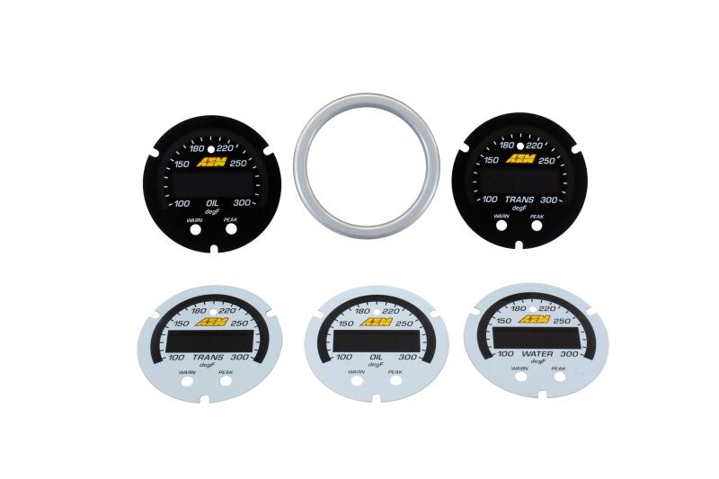 AEM Electronics Instrument Trim Ring Set