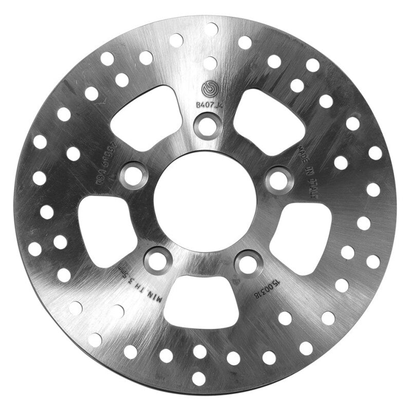 Brembo OE 16-17 Peugeot Tweet Paris 50cc 226x4mm Brake Disc - Front Fixed 68B407J4