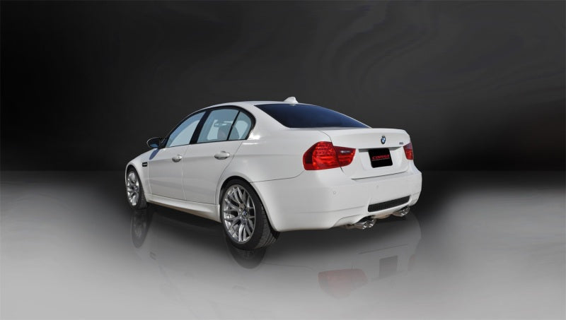 Corsa Performance 08-12 BMW M3 E90 Polished Sport Cat-Back Exhaust