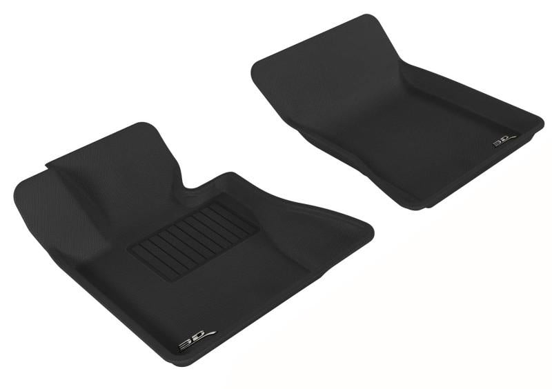 3D MAXpider 2004-2010 BMW X3 E83 Kagu 1st Row Floormat - Gray L1BM01211501