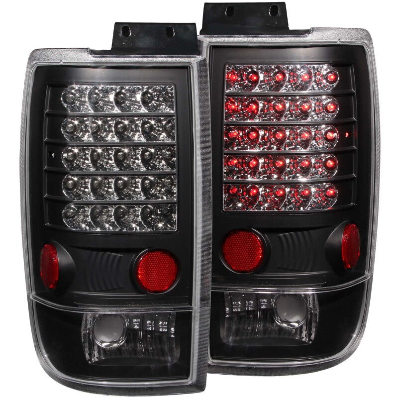 Anzo 1997-2002 Ford Expedition LED Tail lights Black