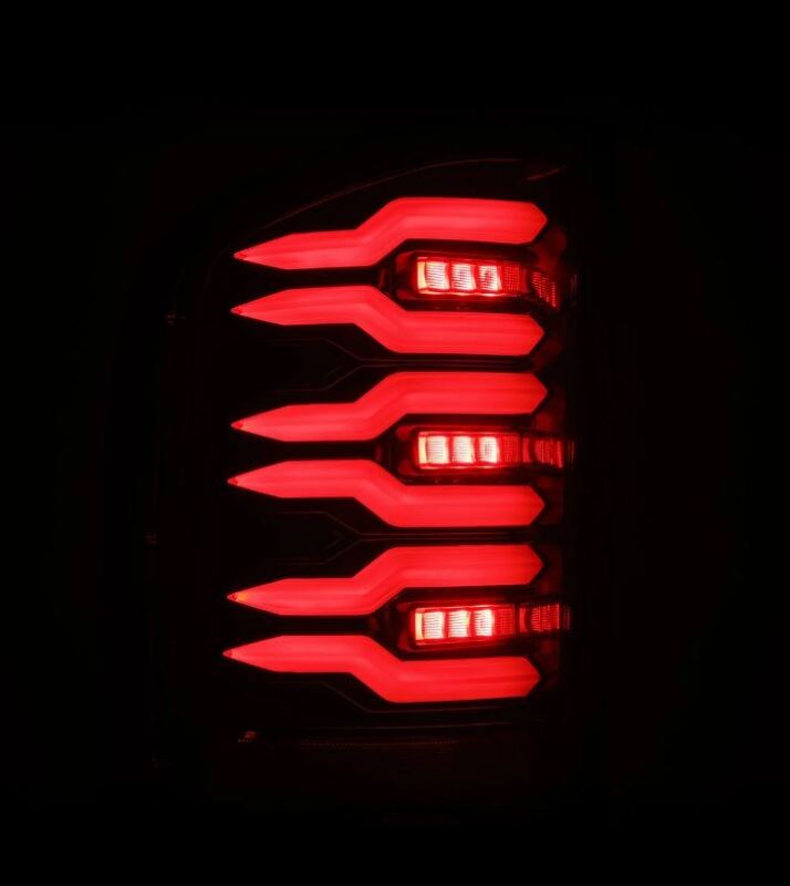 AlphaRex 07-13 Chevrolet Silverado 1500 (Ex. Hybrid Models) LUXX-Series LED Tail Lights Alpha-Black 620090 *Discontinued