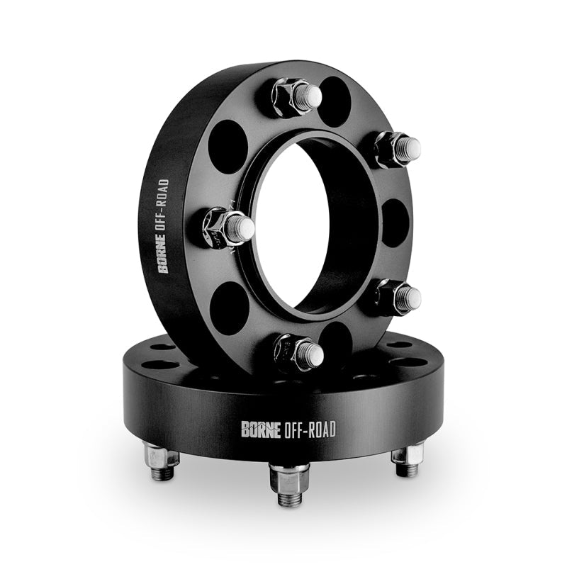 Borne Off-Road Wheel Spacers 5x150 110.1 32 M14 Black BNWS-010-320BK