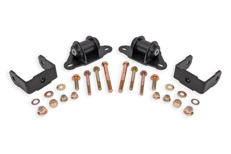 BMR Suspension BMR 14-19 Chevrolet Corvette Transmission/Differential Mount - Black Hammertone TM571H
