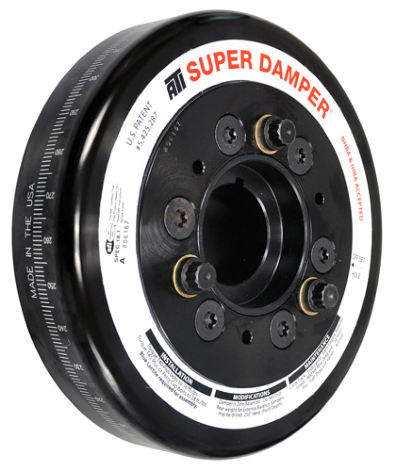 ATI Damper - 7.074in - Alum - Chevy BB - 3 Ring ATI917300