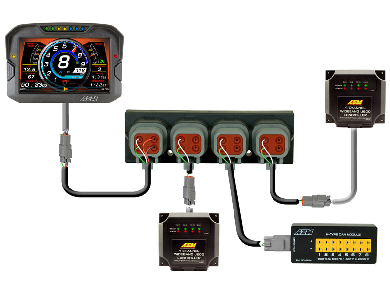 AEM Electronics 4 Port AEMnet CAN Hub