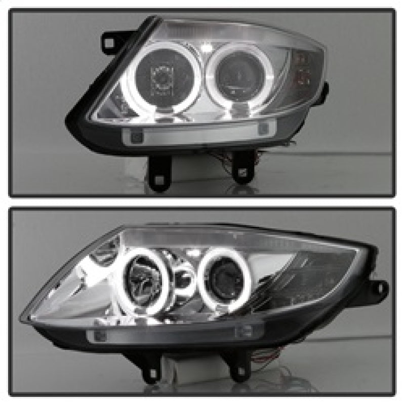 Spyder BMW Z4 03-08 Projector Headlights Xenon/HID Model Only - LED Halo Chrome PRO-YD-BMWZ403-HID-C 5029683