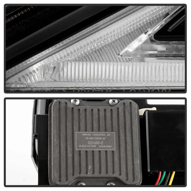 Spyder Lexus IS 250/350 06-10 Halogen Model Only High-Power LED Headlights - Black PRO-YD-LIS06AP-BK 5088246