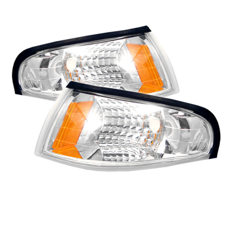 SPYDER Xtune Ford MUStang 94-98 Amber Corner Lights Euro CCL-FM94-E-AM 5016119