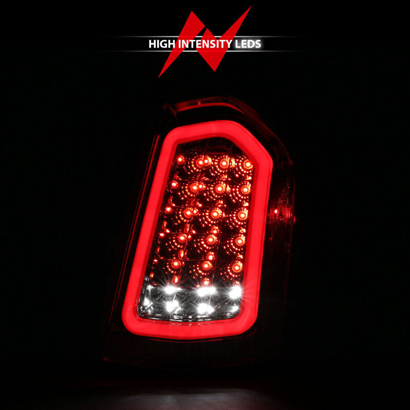 Anzo 11-14 Chrysler 300 Led Taillights Chrome w/ Sequential