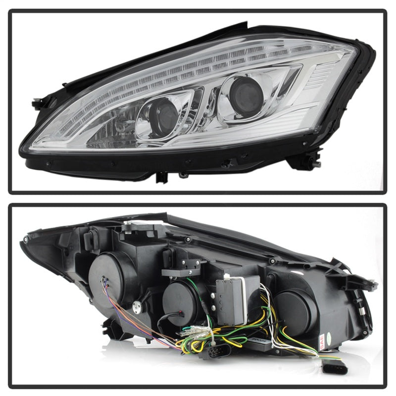 Spyder Mercedes W221 S Class 07-09 Headlights - HID Model Only - Chrome PRO-YD-MBW22107-HID-DRL-C 5083906