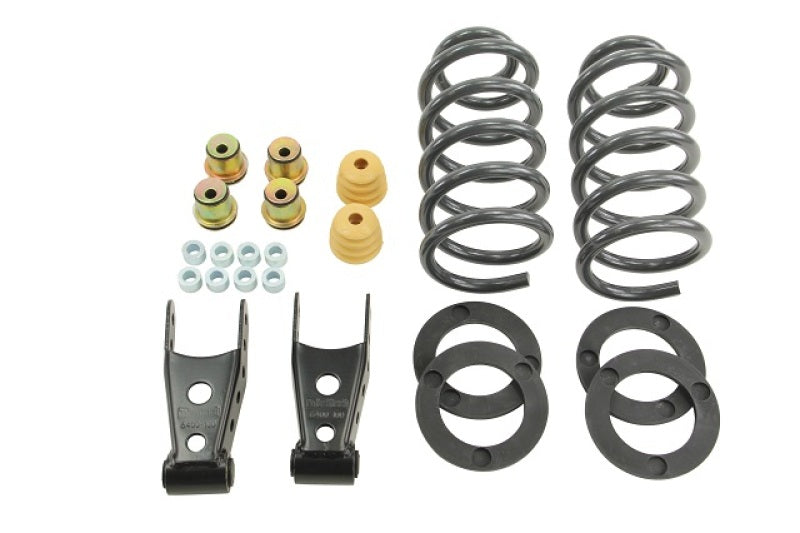 Belltech LOWERING KIT 14 Silverado/Sierra All Cab 2WD 1in or 2in Front/2in or 3in Rear w/o Shock 985