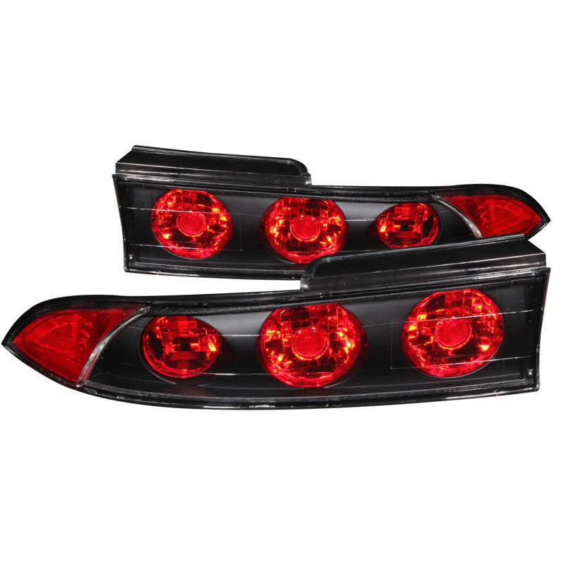 Anzo 1995-1999 Mitsubishi Eclipse Tail lights Black