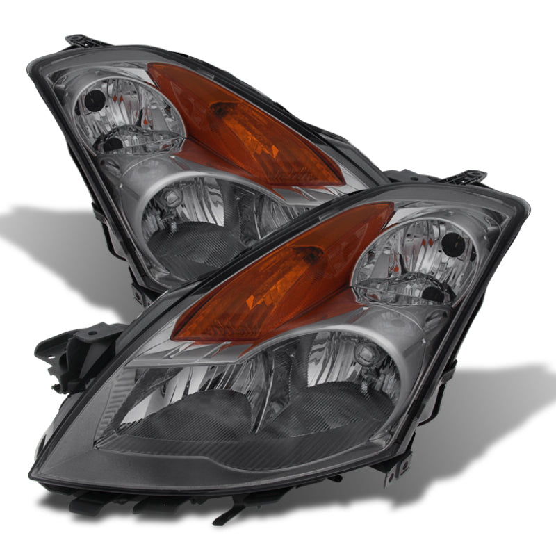 SPYDER Xtune Nissan Altima 07-09 Sedan Crystal Headlights Halogen Model Only Smoked HD-JH-NA07-AM-SM 9024702
