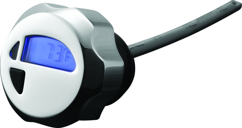Bikers Choice Oil Fil R Cap W/Led Temp Gauge 601667