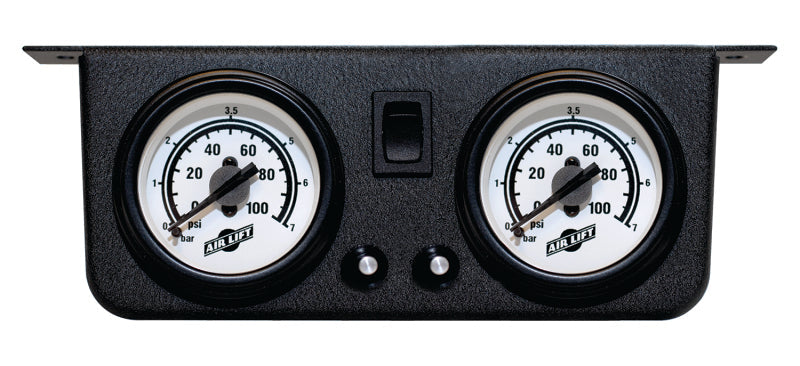 Air Lift Dual Gauge Panel Assembly for 25812 26159