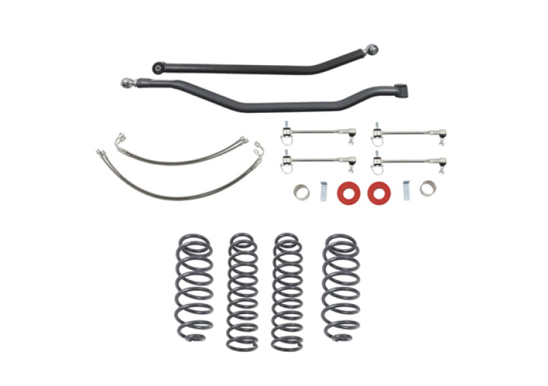 Belltech 07-17 Jeep Wrangler Rubicon Unlimited JK 4dr 4in Trail Perf Lift Kit w/ Rear Sway Bar 153201TPS
