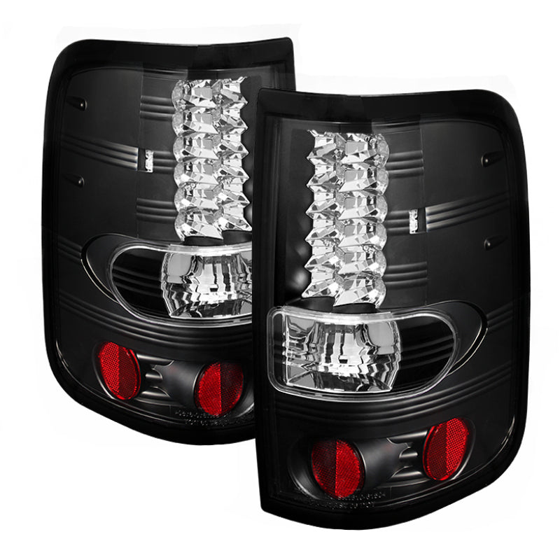 Spyder Ford F150 Styleside 04-08 (Not Fit Heritage & SVT)LED Tail Lights Black ALT-YD-FF15004-LED-BK 5003249