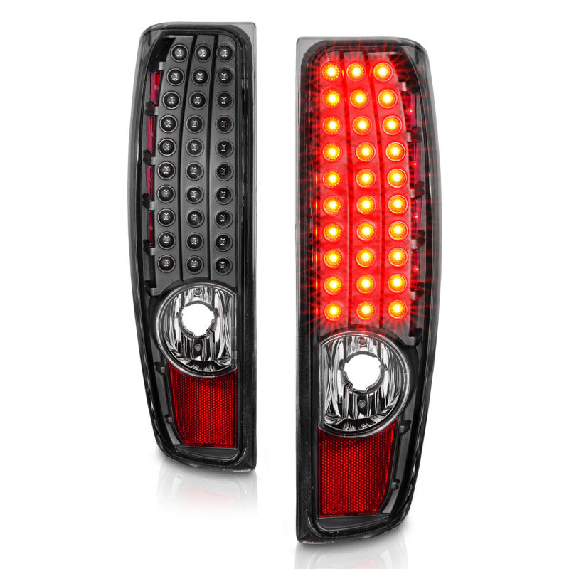 Anzo 04-10 Chevy Colorado LED Tailights G2 - Black 311385