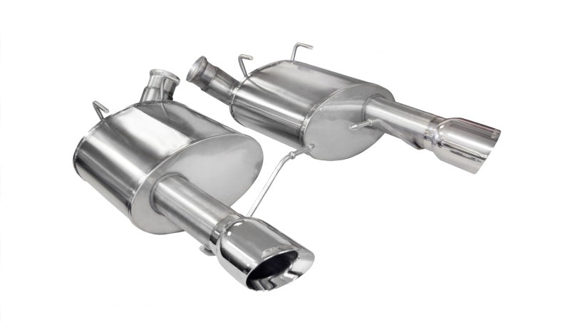 Corsa Performance 11-14 Ford Mustang GT/Boss 302 5.0L V8 Polished Xtreme Axle-Back