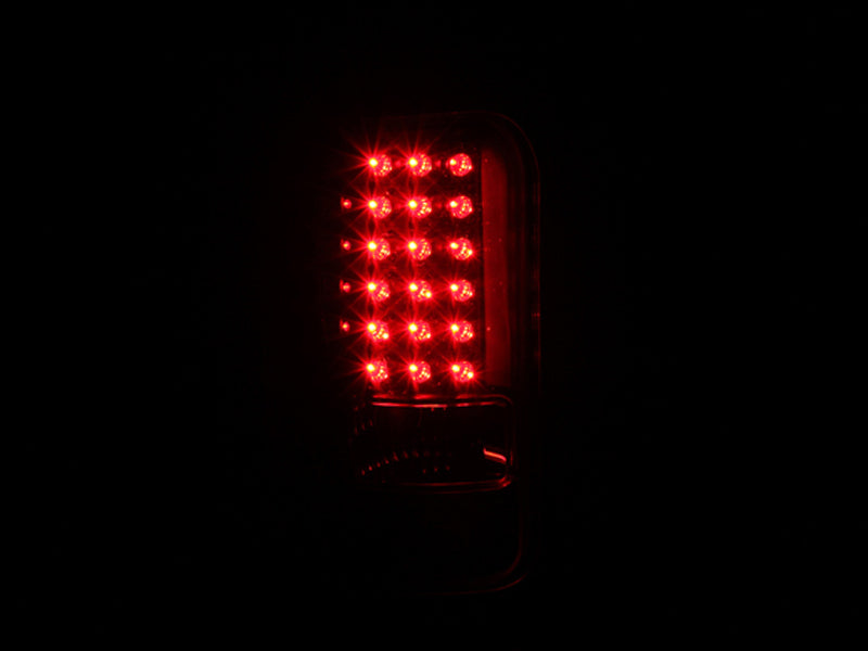 Anzo 1994-2001 Dodge Ram LED Taillights Black