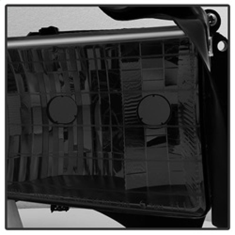 SPYDER Xtune Dodge Ram Sport Model Only 1999-2002 OEM Headlights Smoked HD-JH-DR99-SP-SM 9032172
