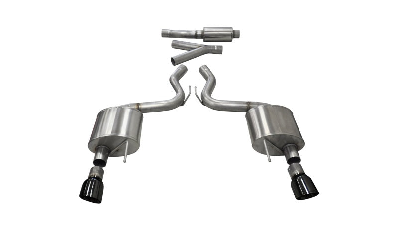 Corsa Performance 15-16 Ford Mustang Eco Boost 2.3T Sport 3in Cat-Back