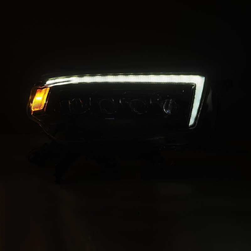 AlphaRex 10-13 Toyota 4Runner NOVA LED Proj Headlights Plank Style Alpha Black w/Seq Signal/DRL 880758 *Discontinued