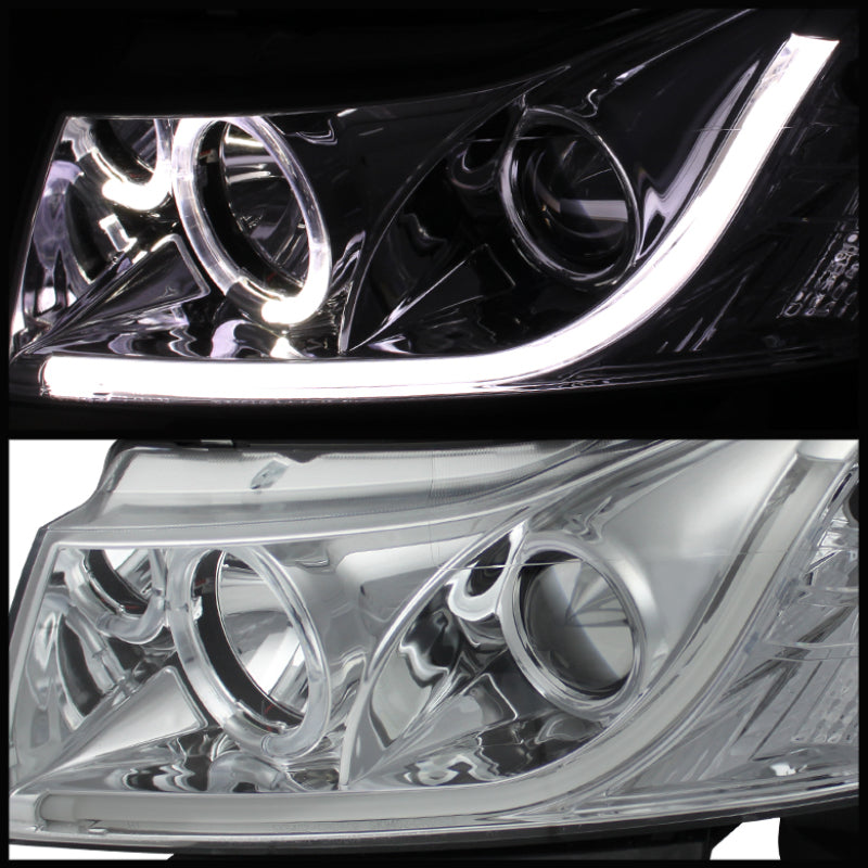 Spyder Chevy Cruze 11-14 Projector Headlights Light Tube DRL Chrm PRO-YD-CCRZ11-LTDRL-C 5074171