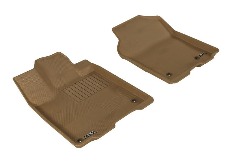 3D MAXpider 2013-2018 Acura RDX Kagu 1st Row Floormat - Tan L1AC00511502