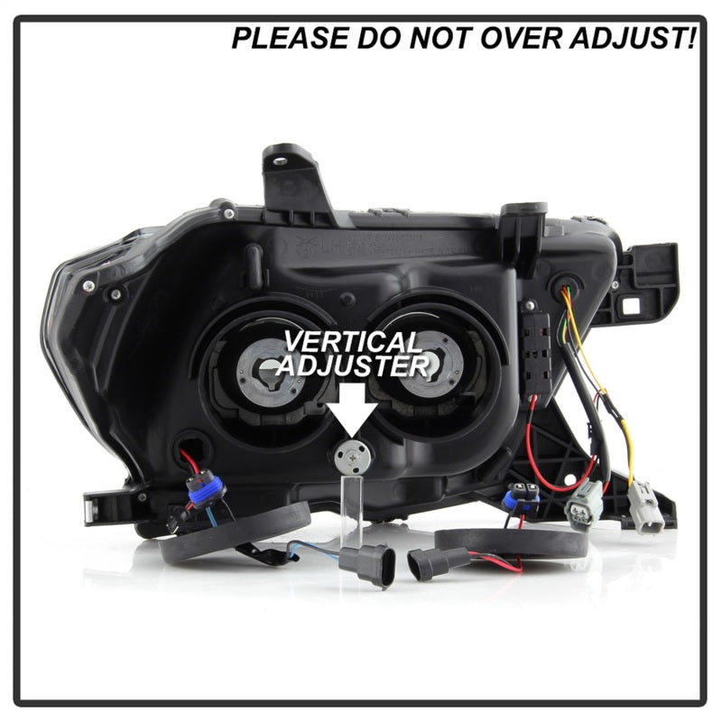 Spyder Toyota Tacoma 16-18 (TRD Model Only) Projector Headlights Black Smoke PRO-YD-TT16V1-SEQ-BSM 5087553