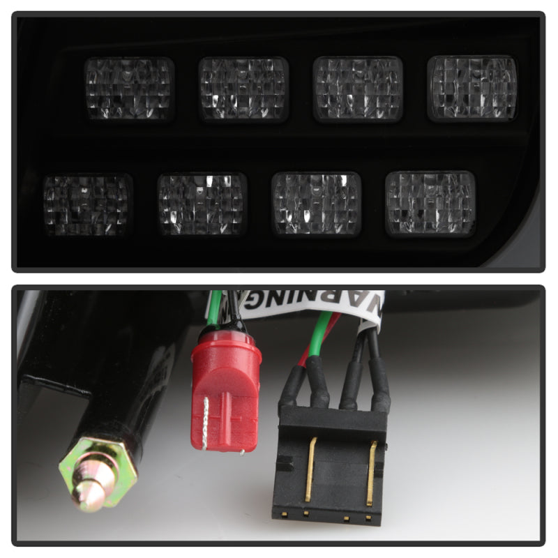 Spyder Mitsubishi Lancer/Evolution X 08-14 V2 LED Tail Lights - Black Smoke ALT-YD-ML08V2-SEQ-BSM 5088147