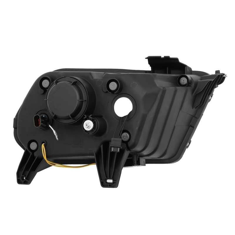 AlphaRex 10-12 Ford Mustang LUXX LED Proj Headlights Plank Style Black w/Activ Light/Seq Signal 880115 *Discontinued