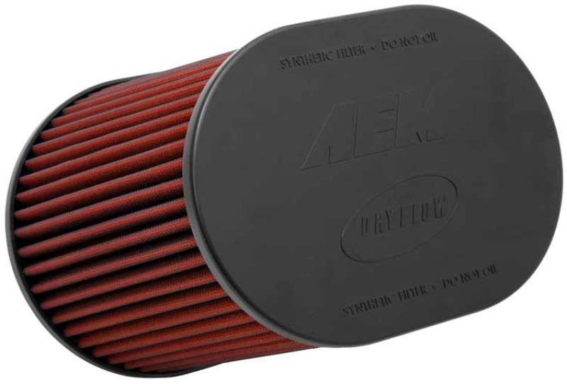 AEM Induction AEM Dryflow Air Filter Oval 12in x 12in O/S Base / 8in x 8in O/S Top / 7in Height 21-2257DK