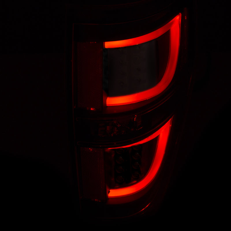Anzo 2009-2013 Ford F-150 LED Taillights Black