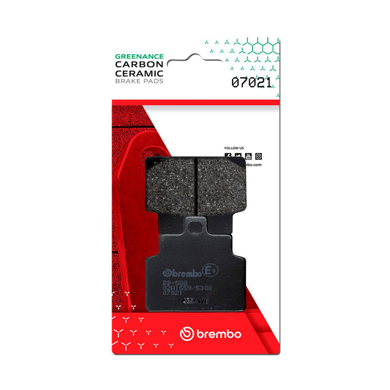 Brembo OE Aprilia Mojito/Aprilia Scarabeo/Aprilia Sr Carbon Ceramic Brake Pad - Front 07021