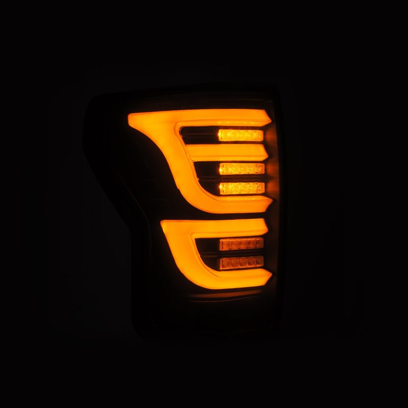 AlphaRex 07-13 Toyota Tundra LUXX-Series LED Tail Lights Black 670030 *Discontinued