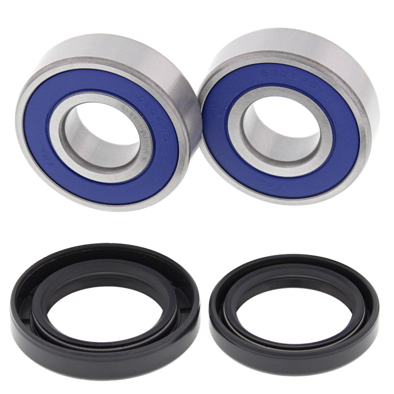 All Balls Racing 90-93 Kawasaki ZX1100C Ninja ZX11 Wheel Bearing Kit Front 25-1253