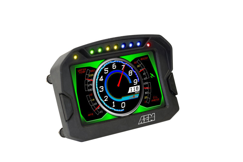 AEM CD-5G Carbon Digital Dash Display w/ Interal 10Hz GPS & Antenna 30-5602