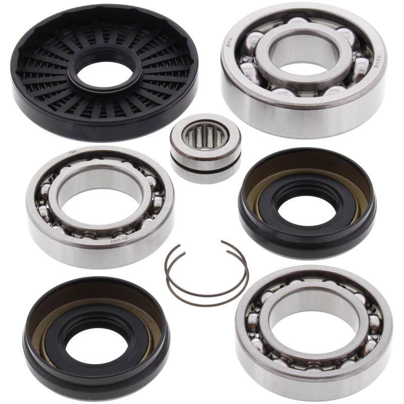 All Balls Racing 99-02 Kawasaki KVF300A Prairie 4x4 Differential Bearing & Seal Kit Front 25-2016