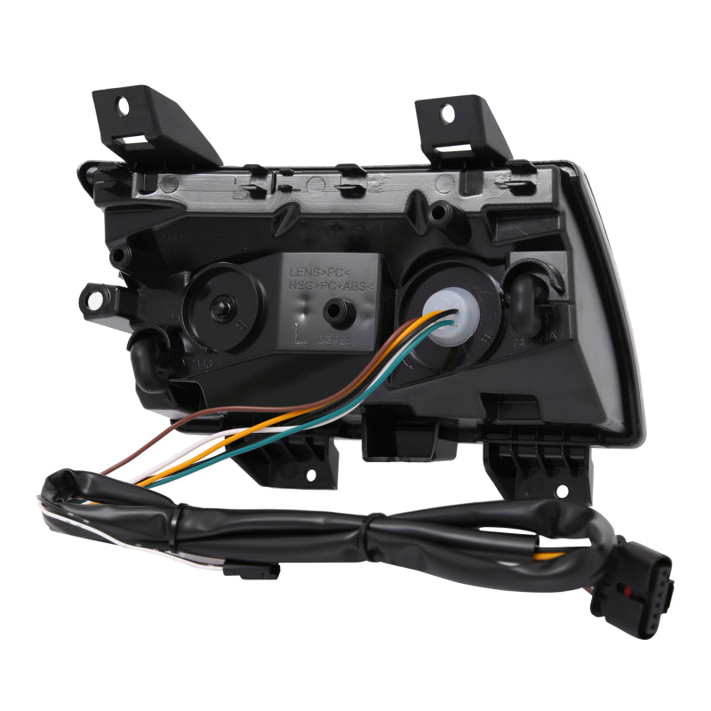 ANZO 18-19 Jeep Wrangler JL LED Chrome Clear w/ Sequential Signal 511082