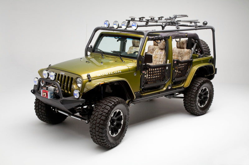 Body Armor 4x4 07-18 Jeep Wrangler JK 4 Door Cargo Roof Rack Box 2 Of 2 JK-6124-2