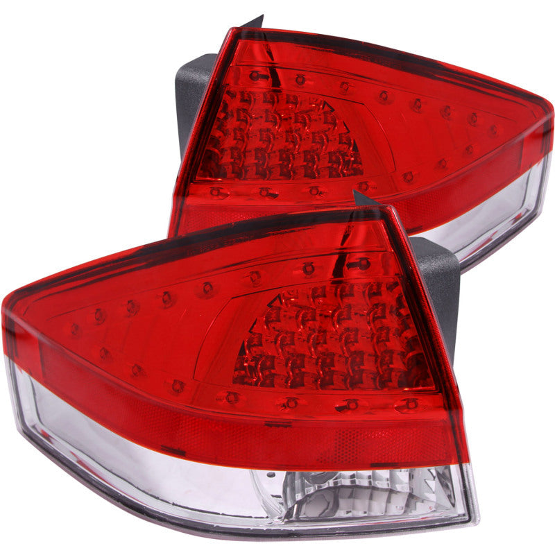 Anzo 2008-2011 Ford Focus LED Tail lights Red/Clear
