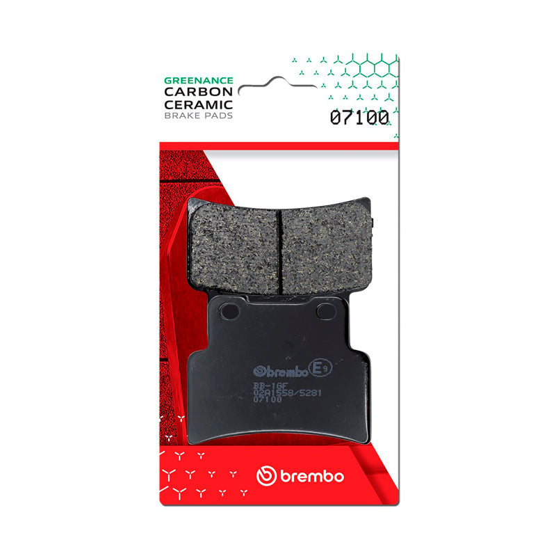 Brembo OE Kymco Xciting/Peugeot Xp Carbon Ceramic Brake Pad - Front 07100