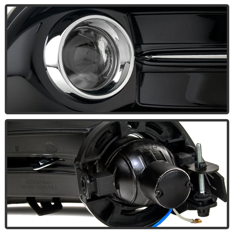 Spyder Dodge Dart 2013-2015 OEM Fog Light W/Universal Switch- Clear FL-DDART2013-C 5080455