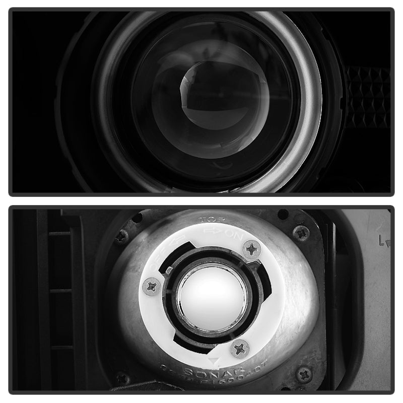 Spyder GMC Sierra 1500/2500 99-06 Projector Headlights CCFL Halo LED Blk Smke PRO-YD-CDE00-CCFL-BSM 5078704