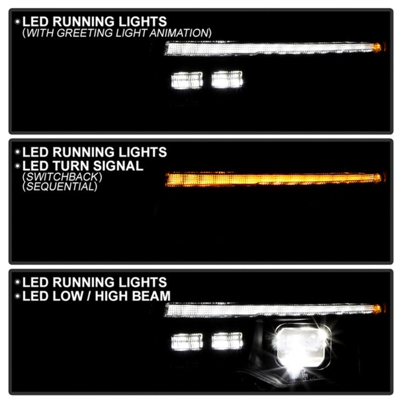 SPYDER 14-21 Jeep Grand Cherokee High-Power LED Module  (Halogen Model Only) 5088963